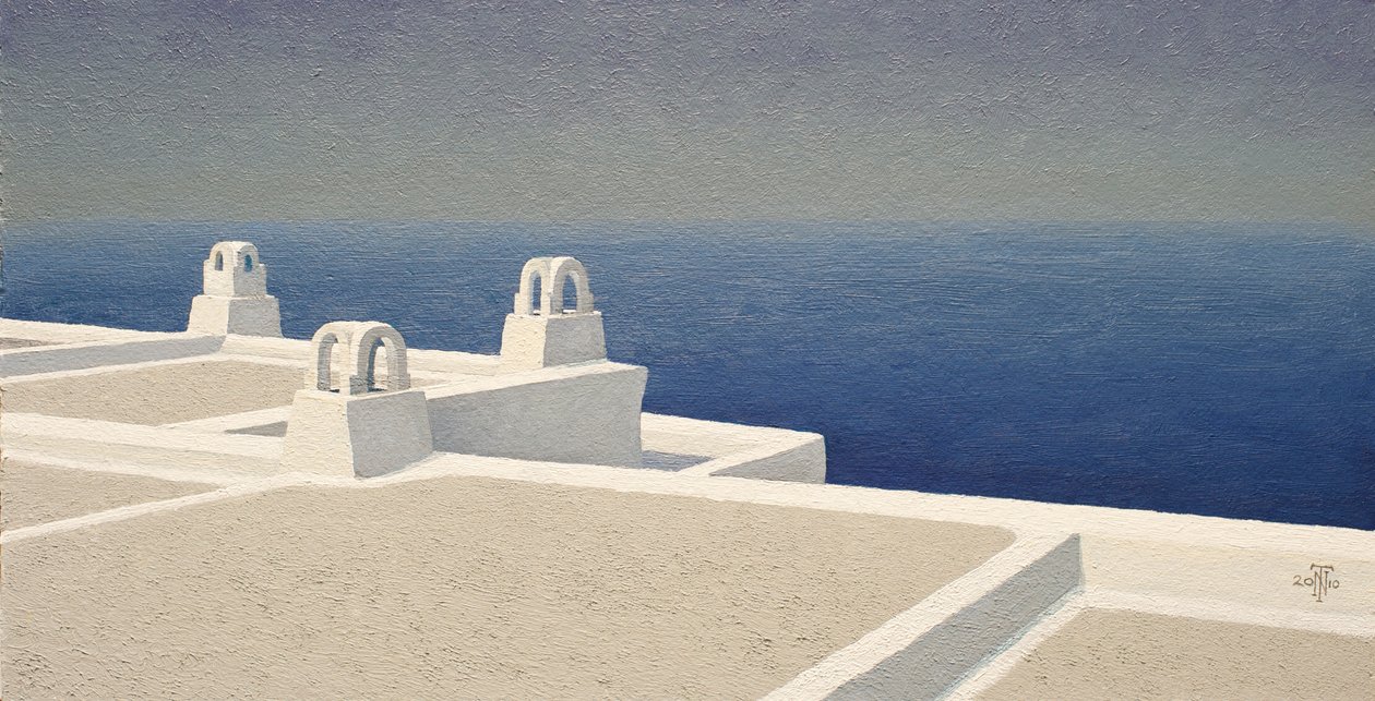 Santorini II, 2010 od Trevor Neal