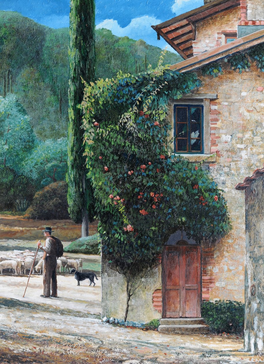 Shepherd, Peralta, Toskánsko, 2001 od Trevor Neal