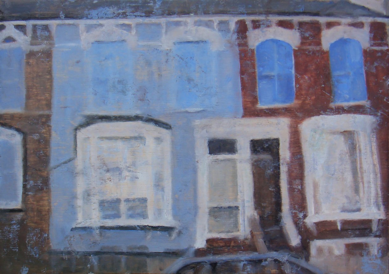 Místo k životu 14, 2011 (olej na překližce) od Trevor Burgess