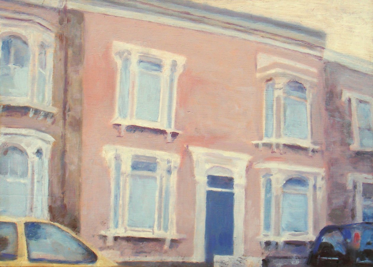Místo k životu 23, 2012 (olej na překližce) od Trevor Burgess