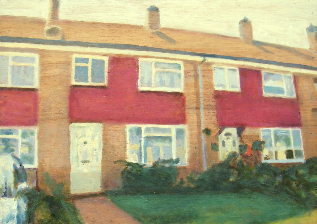 Místo k životu 48, 2012 (olej na překližce) od Trevor Burgess