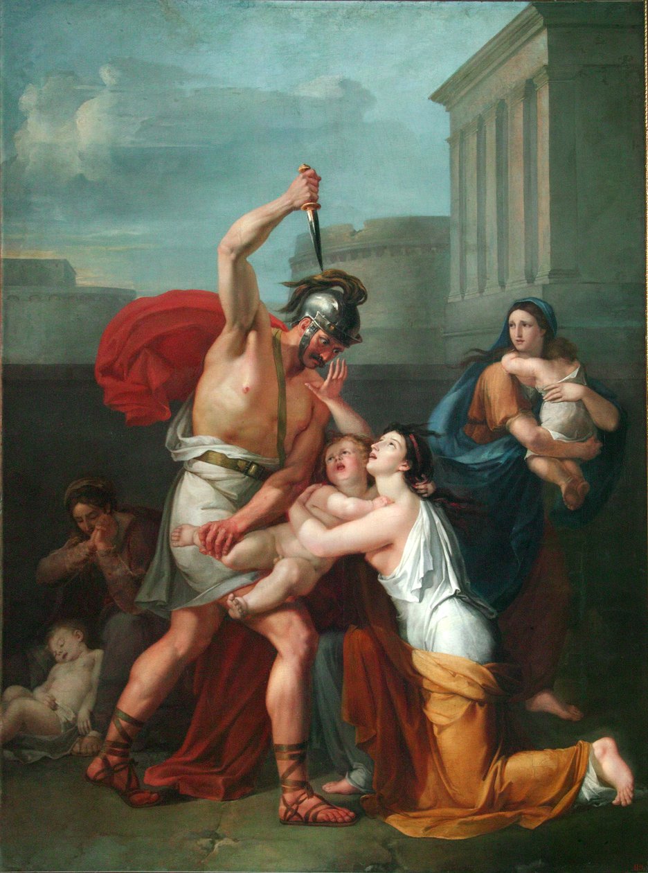 Masakr neviňátek, 1809 od Trofim Fyodorovich Durnov