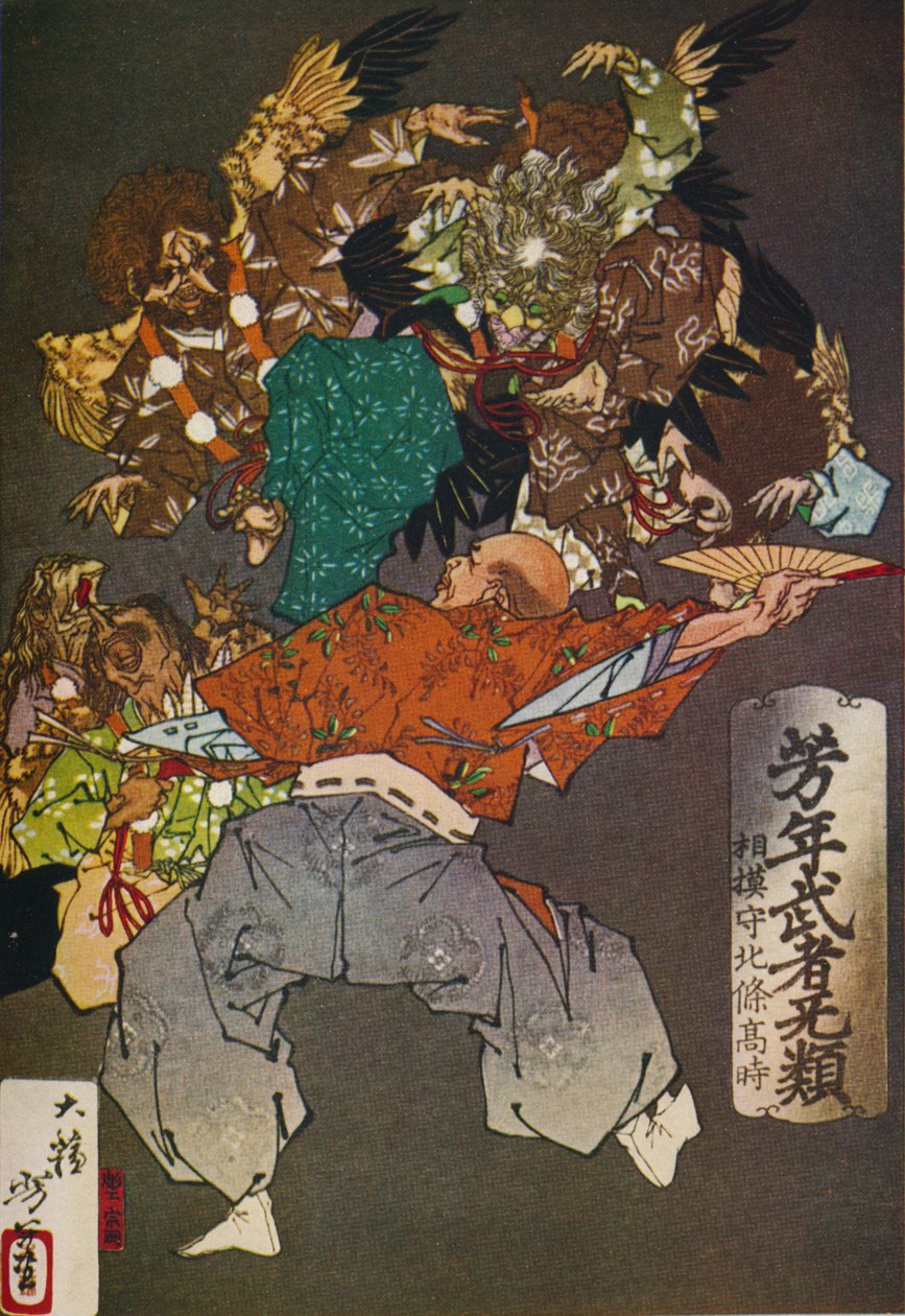 The Tengus, c1880, 1926 od Tsukioka Yoshitoshi