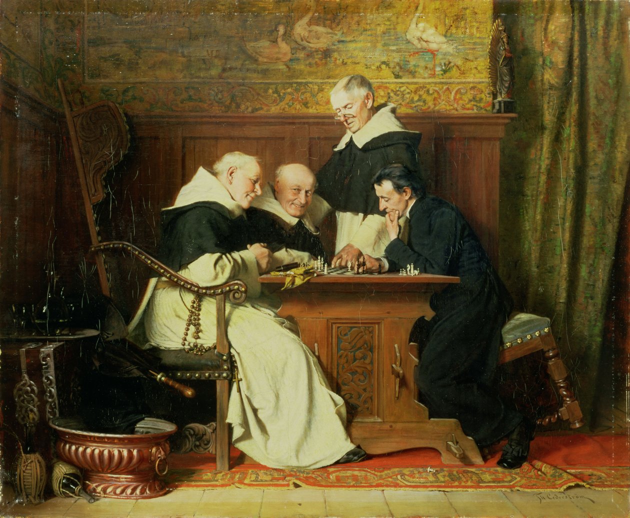 Hráči šachu od Ture Nikolaus Cederstrom