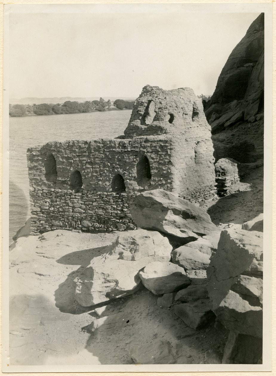 Kopulovitý kostel, Qasr Ibrim, Egypt, fotografie Ugo Monneret de Villard od Ugo Monneret de Villard