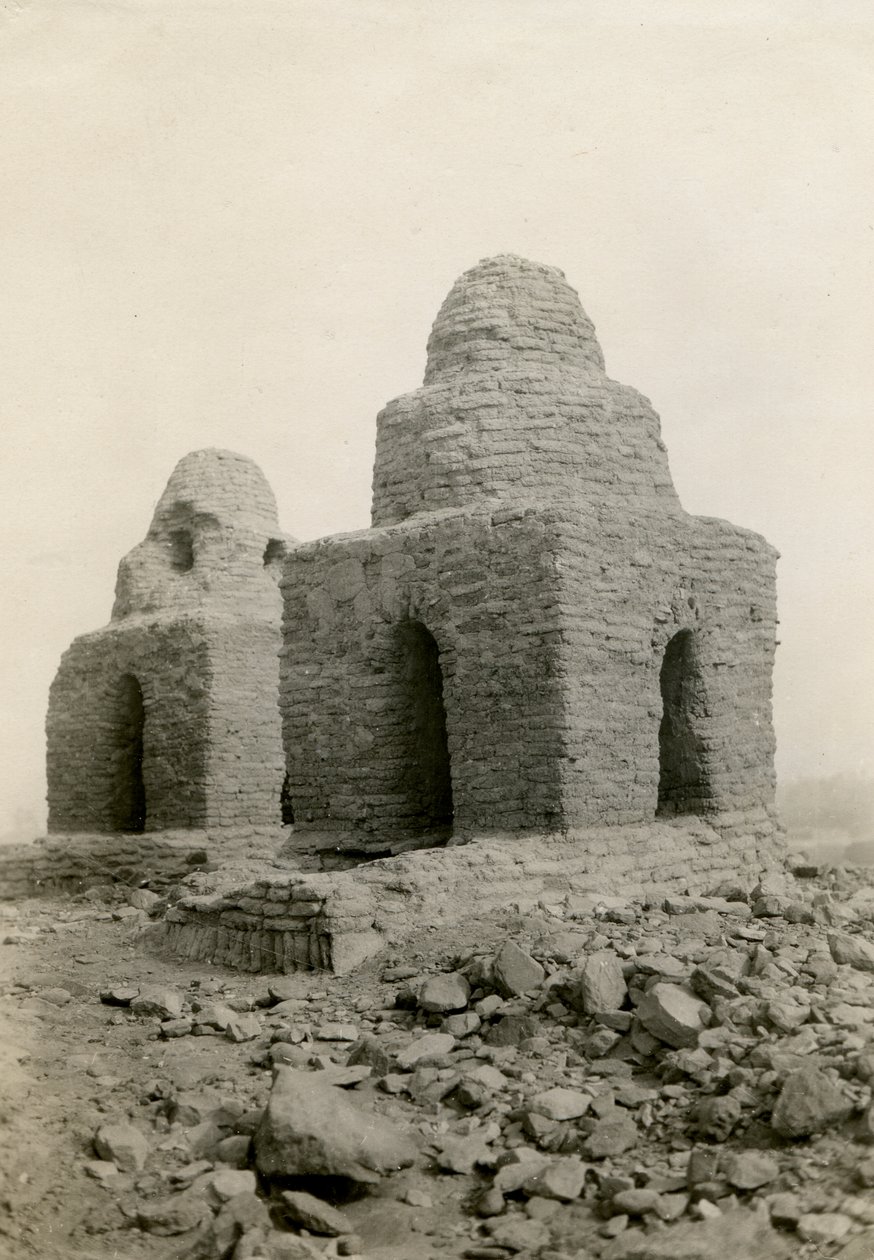 Kopulovitá hrobka, Agargia, Súdán, fotografie Ugo Monneret de Villard od Ugo Monneret de Villard