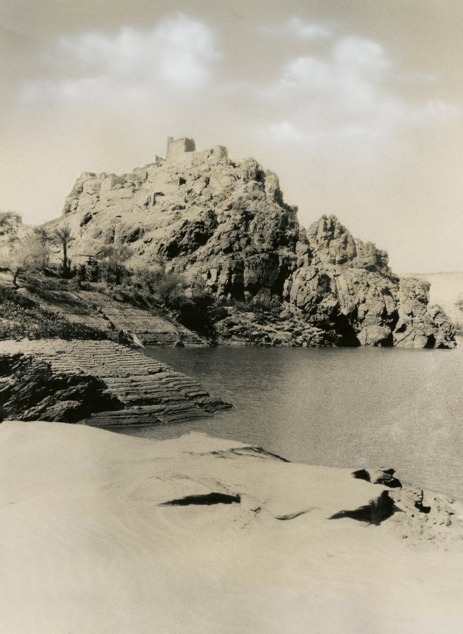 Opevněná vesnice v Diffinarti, Súdán, fotografie Ugo Monneret de Villard od Ugo Monneret de Villard
