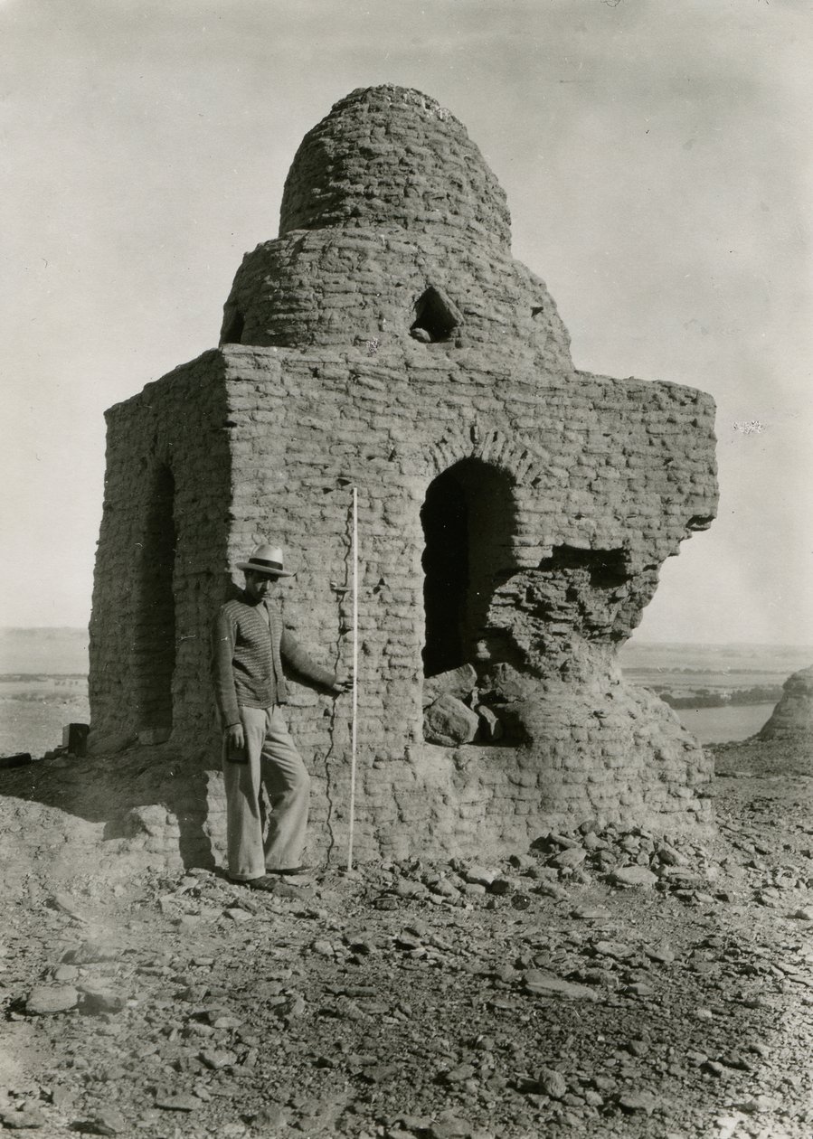 Velká hrobka, nekropole, Kasr Ibrim, Egypt, fotografie Ugo Monneret de Villard od Ugo Monneret de Villard