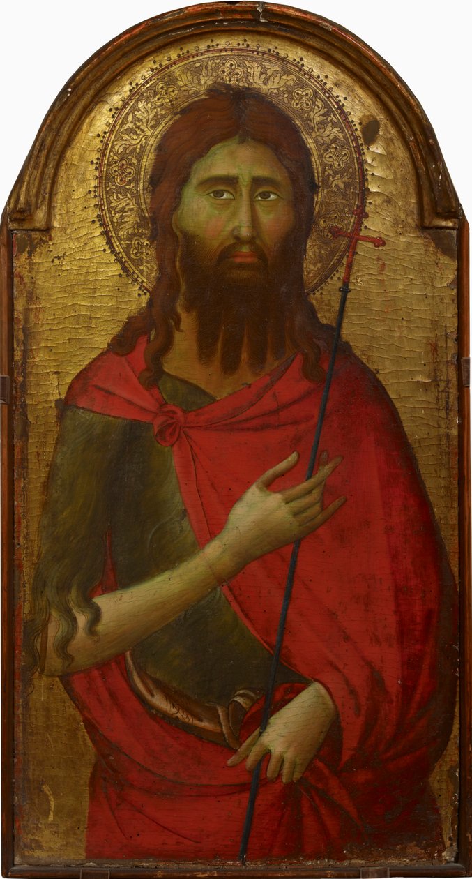 Svatý Jan Křtitel. od Ugolino di Nerio