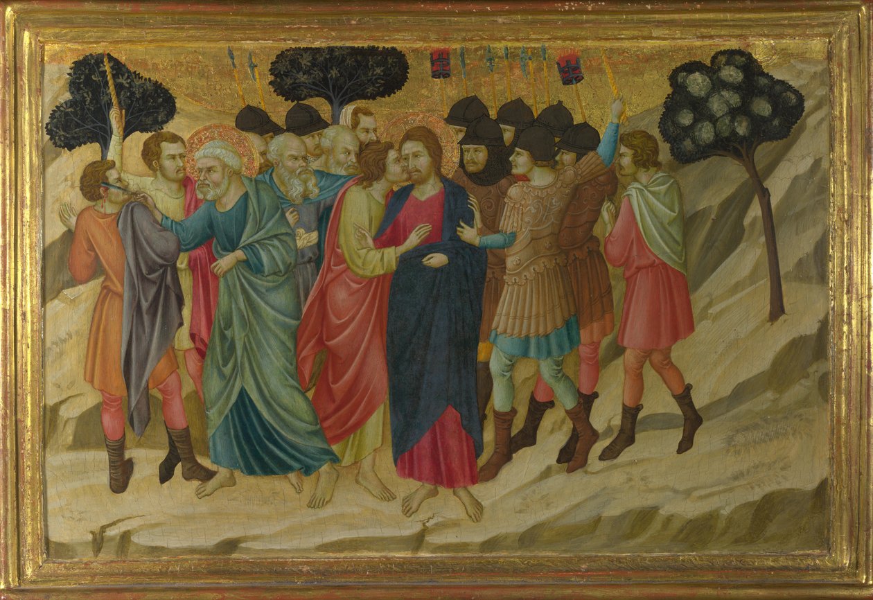 Zrada Krista z baziliky Santa Croce, Florencie, c. 1324-1325 od Ugolino di Nerio