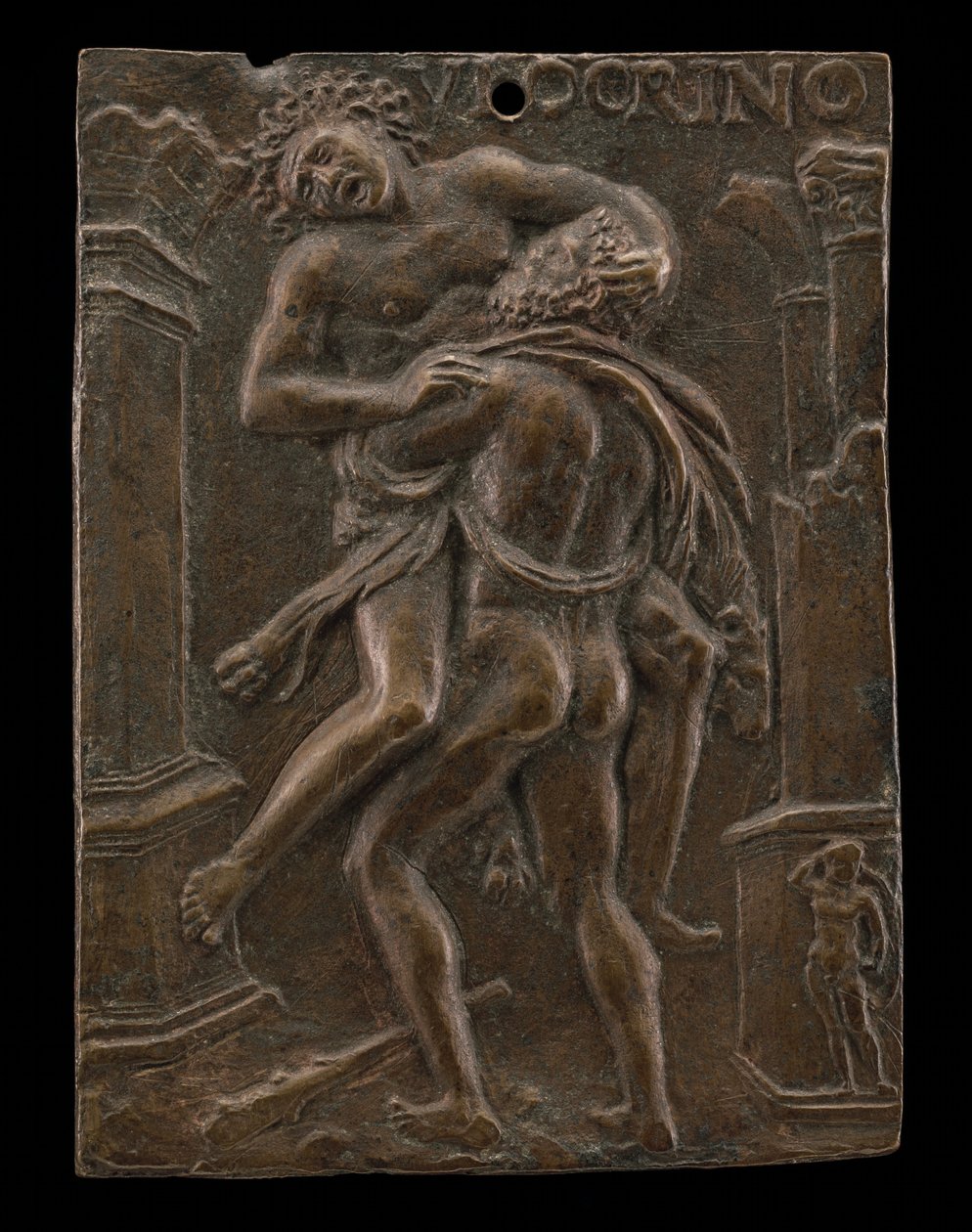 Herkules a Antaeus od Ulocrino