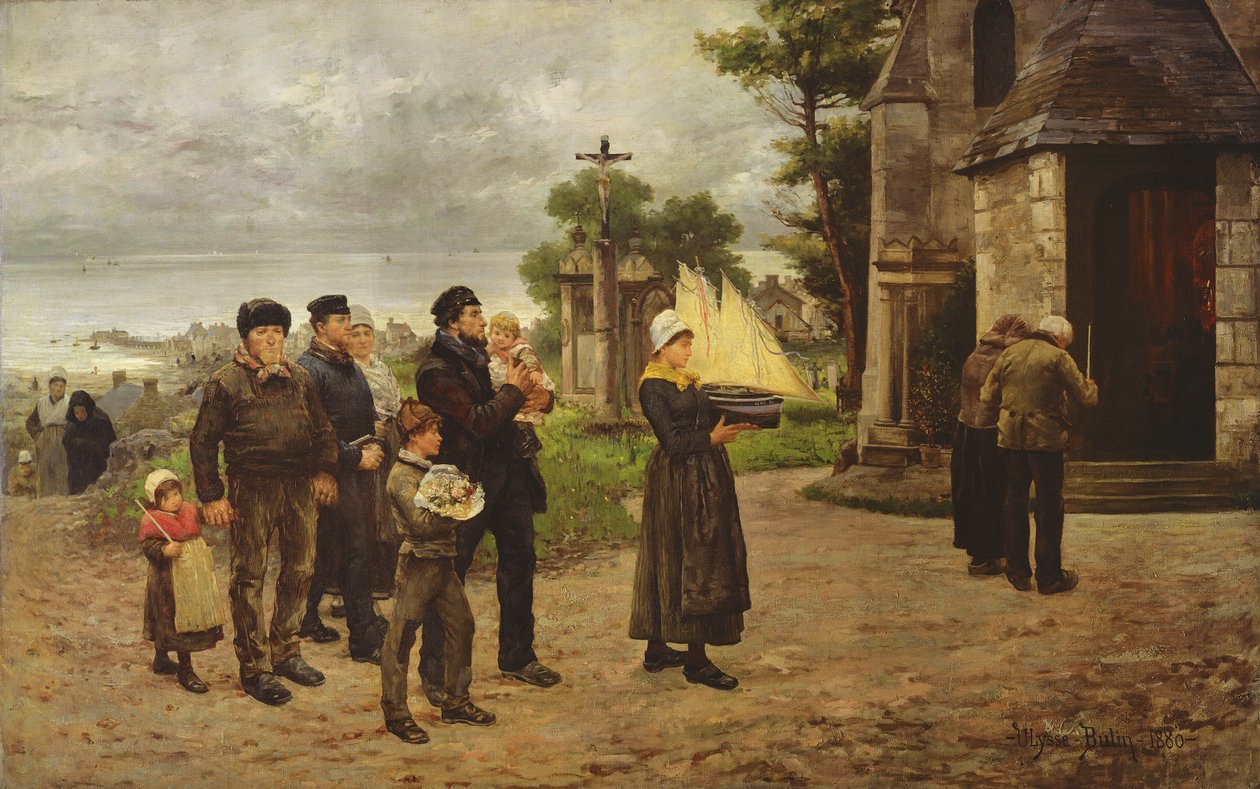 Ex-Voto, 1880 od Ulysse Louis Auguste Butin