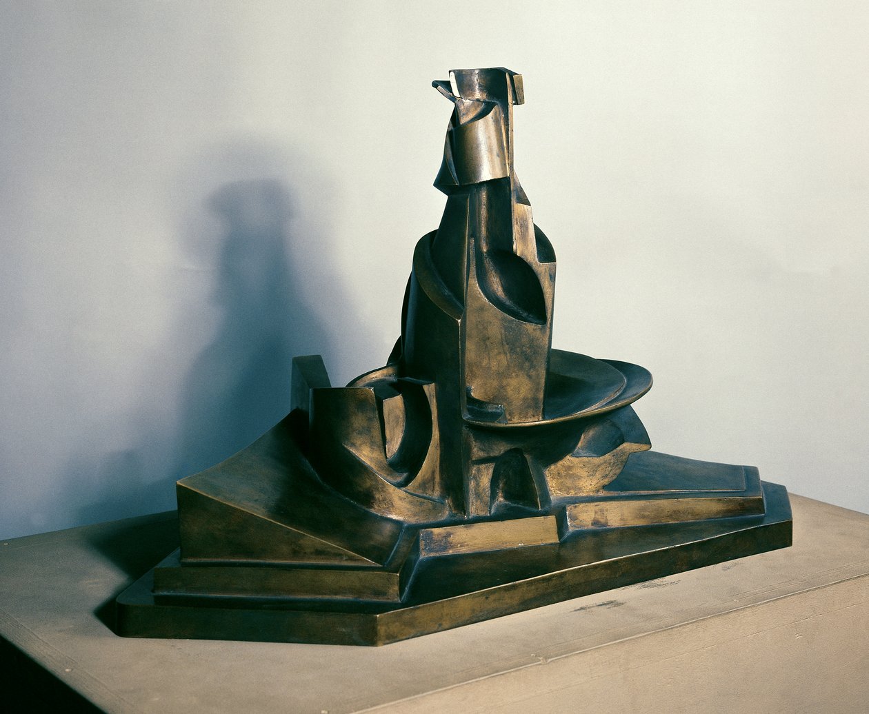 Vývoj láhve ve vesmíru, 1912 (bronz) od Umberto Boccioni