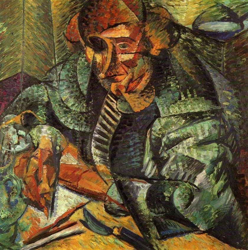 Lantigrazioso od Umberto Boccioni