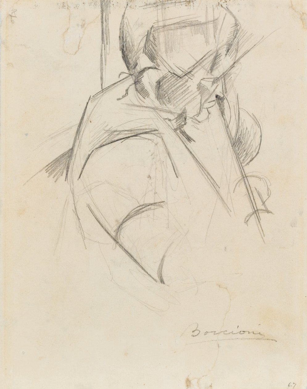 Busta matky od Umberto Boccioni