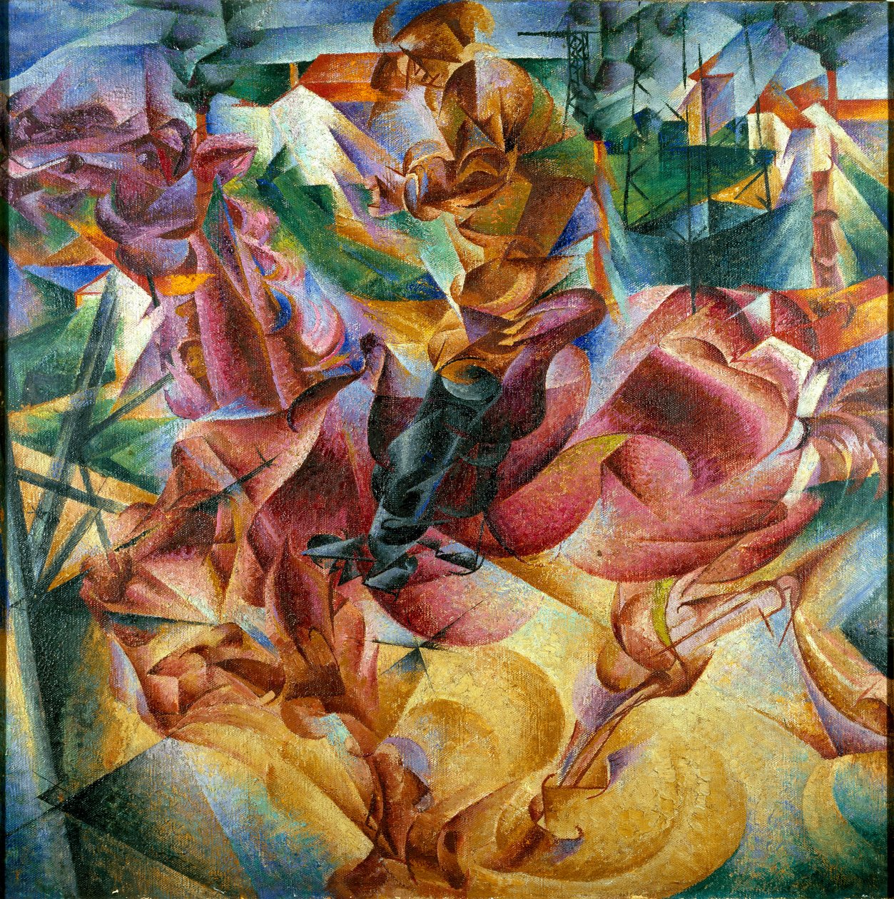 Závěsný od Umberto Boccioni