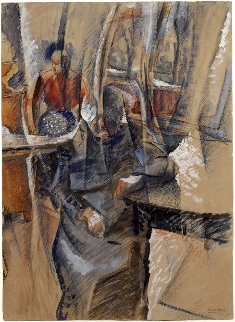 Závěsný od Umberto Boccioni