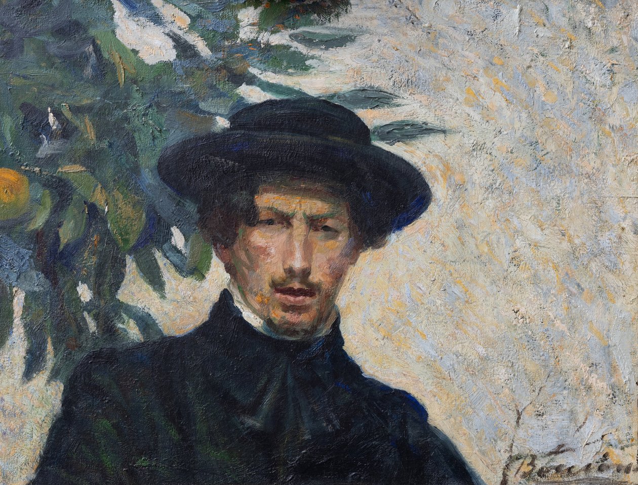 Autoportrét od Umberto Boccioni