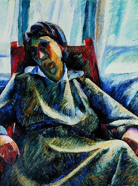 Silvia (olej na plátně) od Umberto Boccioni