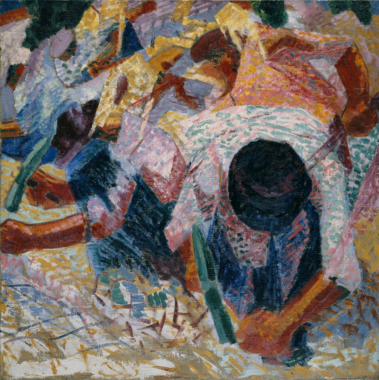 The Street Pavers od Umberto Boccioni