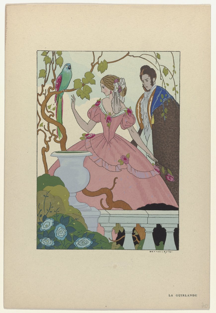 Garland, měsíční album umění a literatury, 1919-1920 od Umberto Brunelleschi