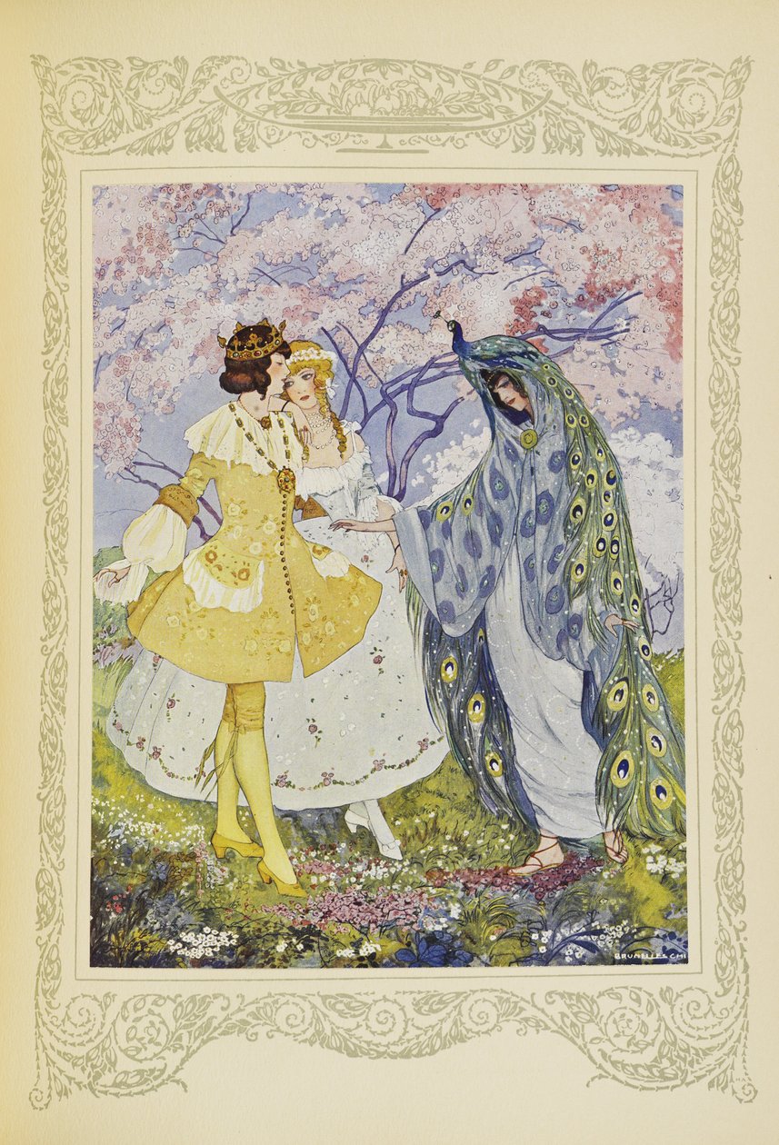 Před jejich očima se pak objevila víla Candide, ilustrace z 