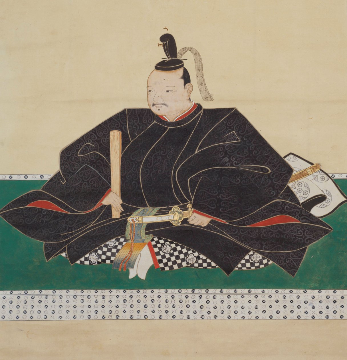 Socha Kikkawa Motoharu (Masae Kaioh, Suruga Mamoru Yoshikawa) od Unbekannt Unbekannt