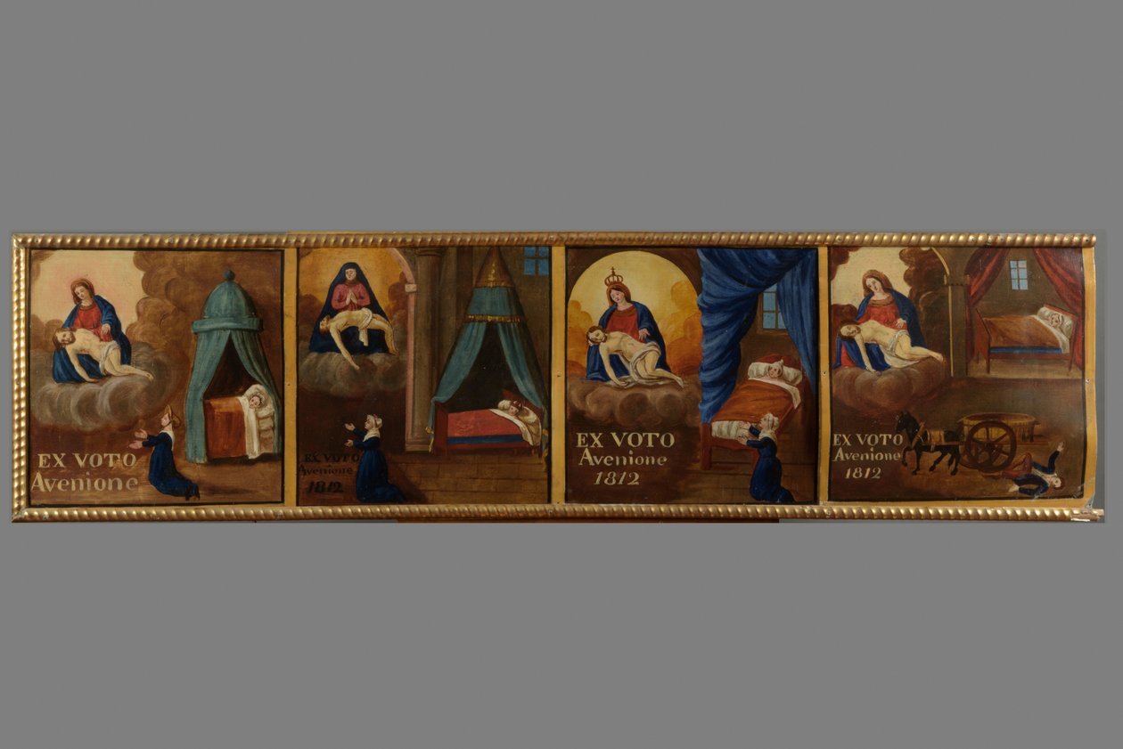 Ex-voto z kaple Notre-Dame de Pitié od Unbekannt Unbekannt
