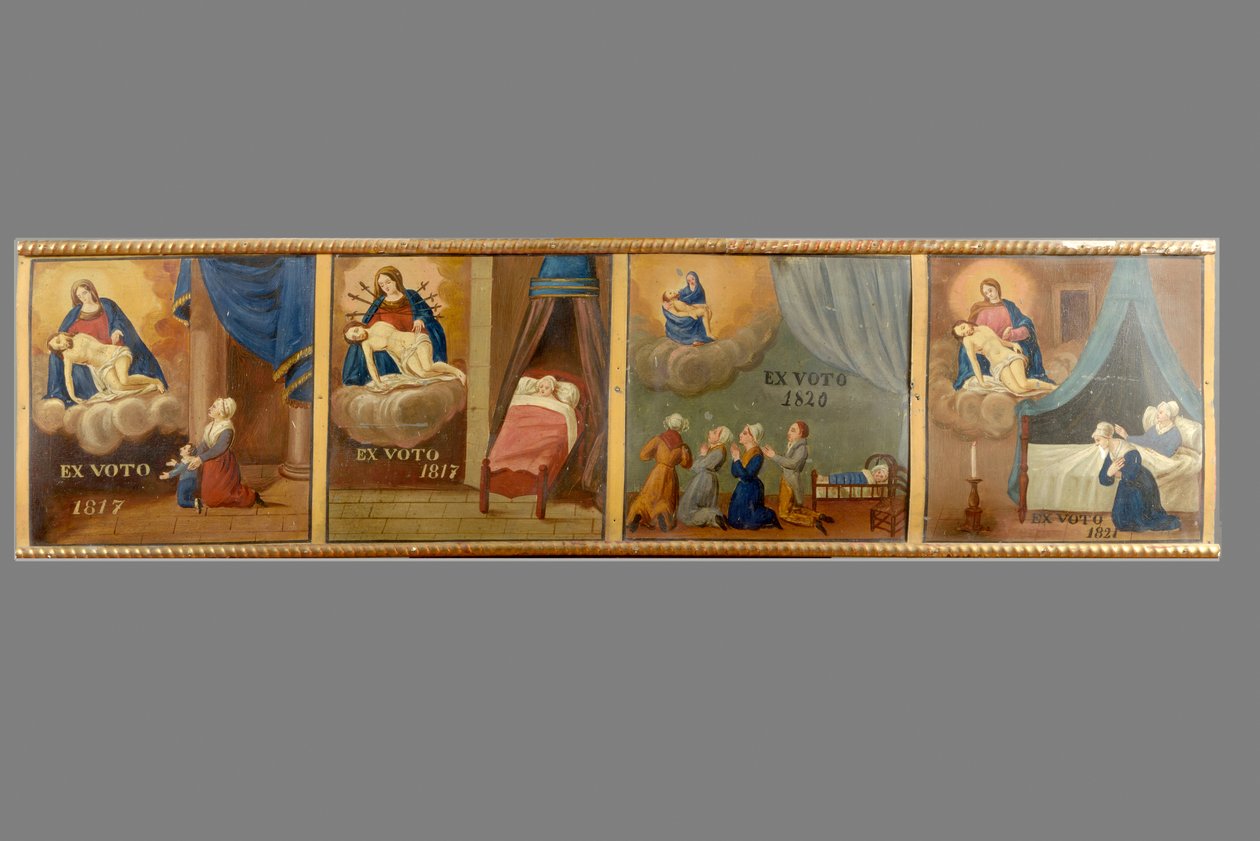 Ex-voto z kaple Notre-Dame de Pitié od Unbekannt Unbekannt