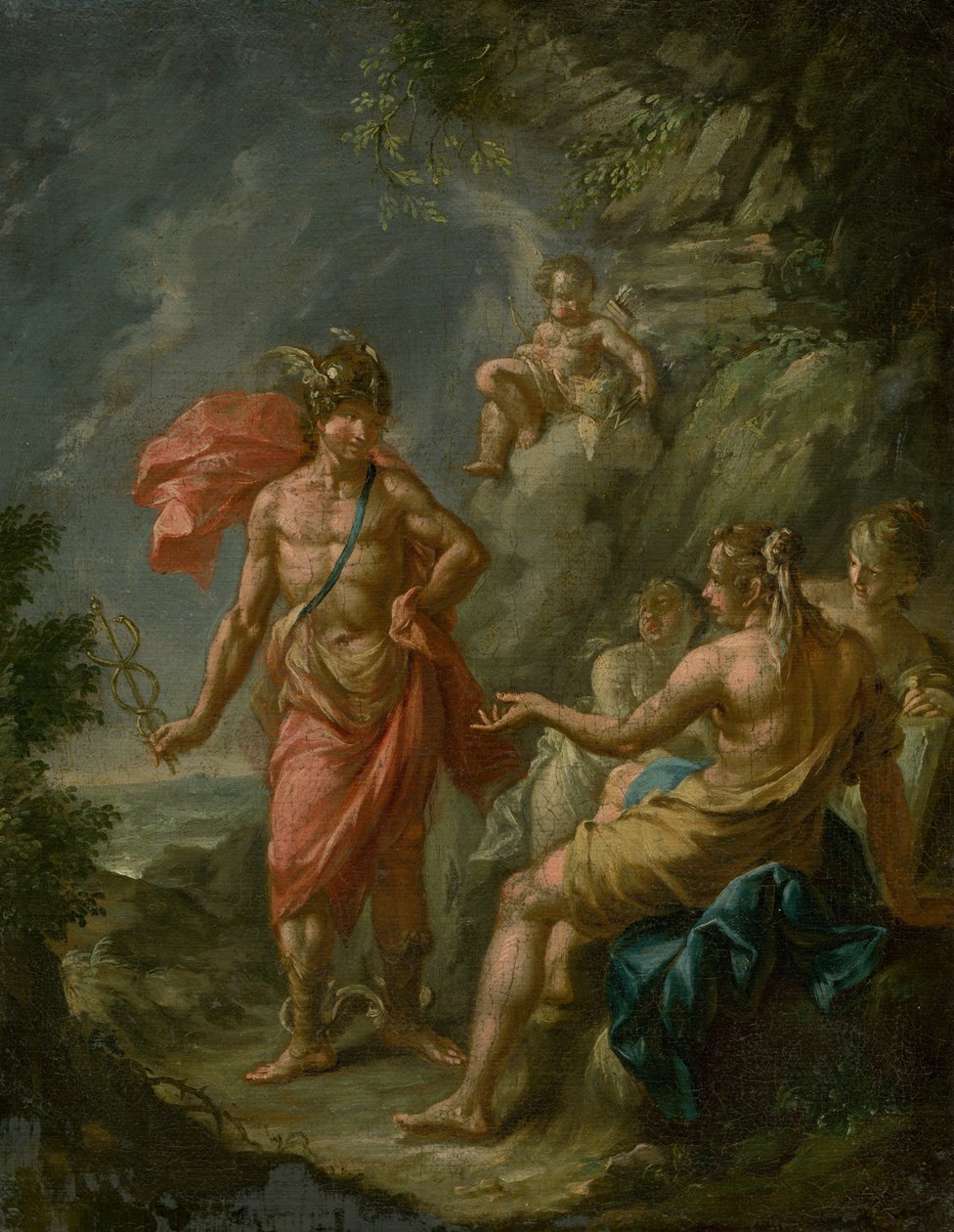 Hermes u bohýň od Unbekannt Unbekannt