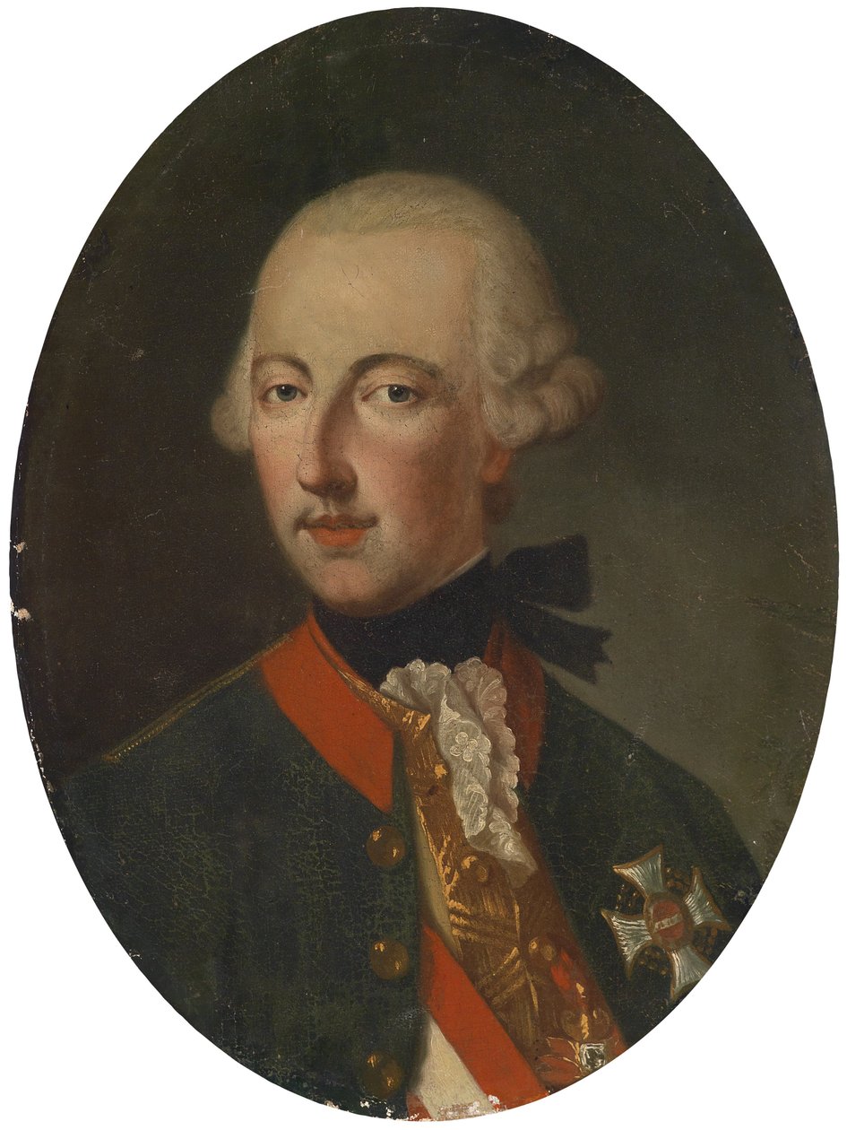 Císař Josef II. V uniformě s medailemi od Unbekannt Unbekannt