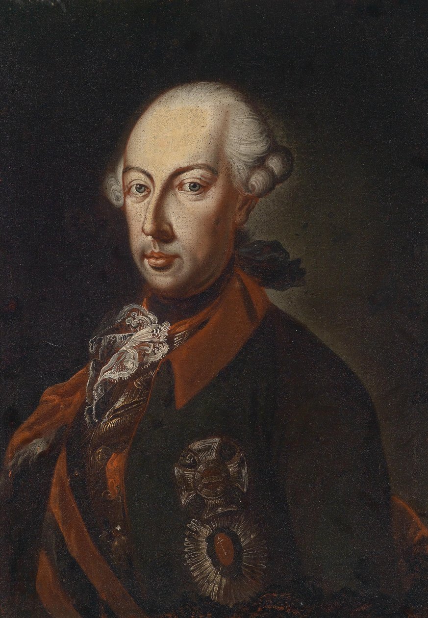 Císař Josef II. in der Uniform des Chevauxleger Regiments Nr 1 od Unbekannt Unbekannt
