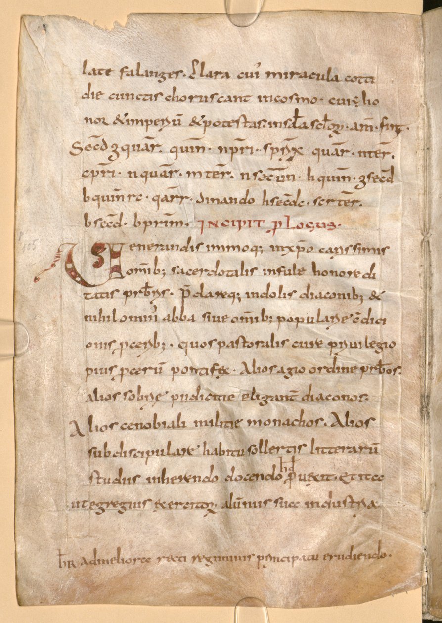 MS Clm 1086, folio 71v. Obsahuje šifru se jménem Hygeburg od Unbekannt Unbekannt