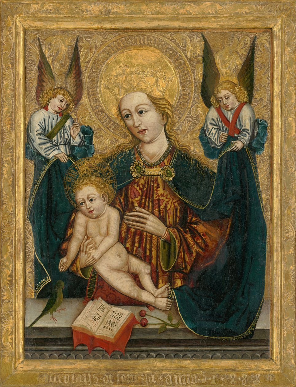 Madona s anděly z Popradu od Unbekannt Unbekannt