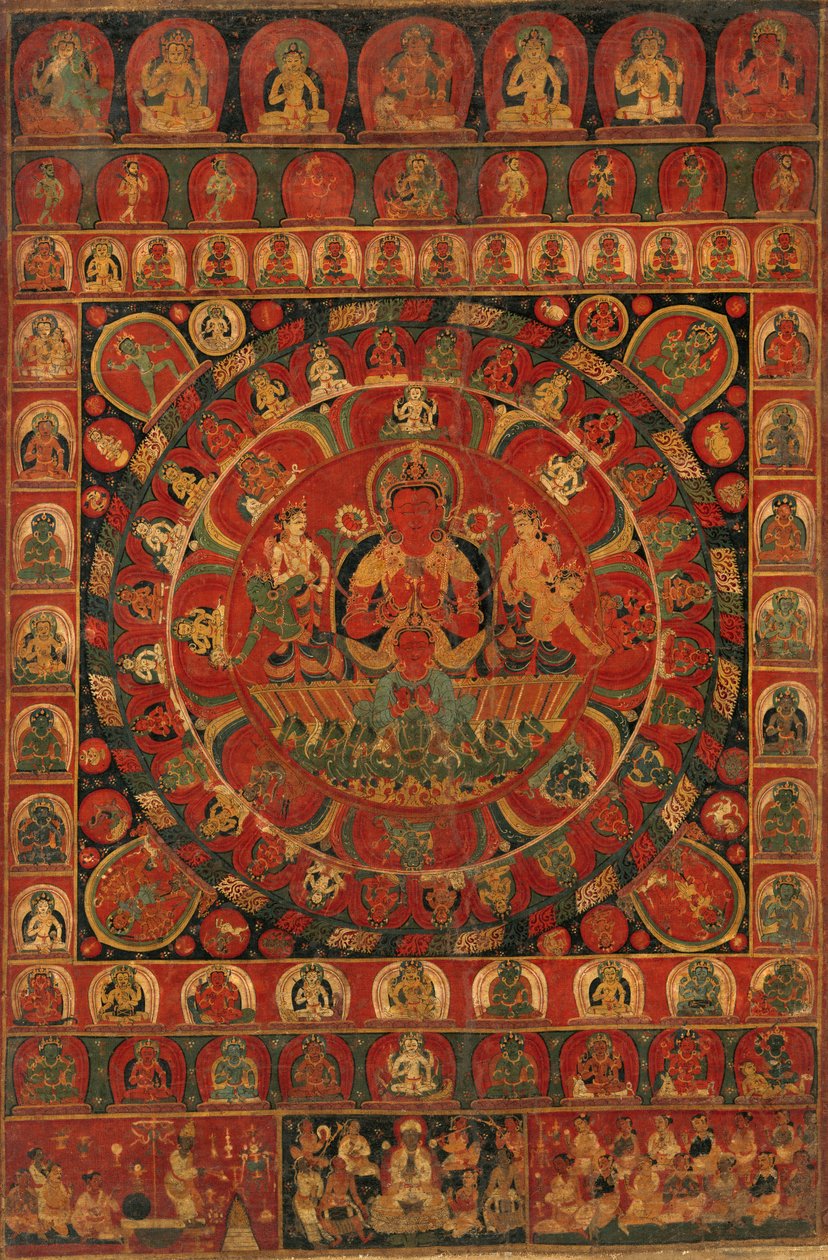 Mandala boha Slunce Surya od Unbekannt Unbekannt