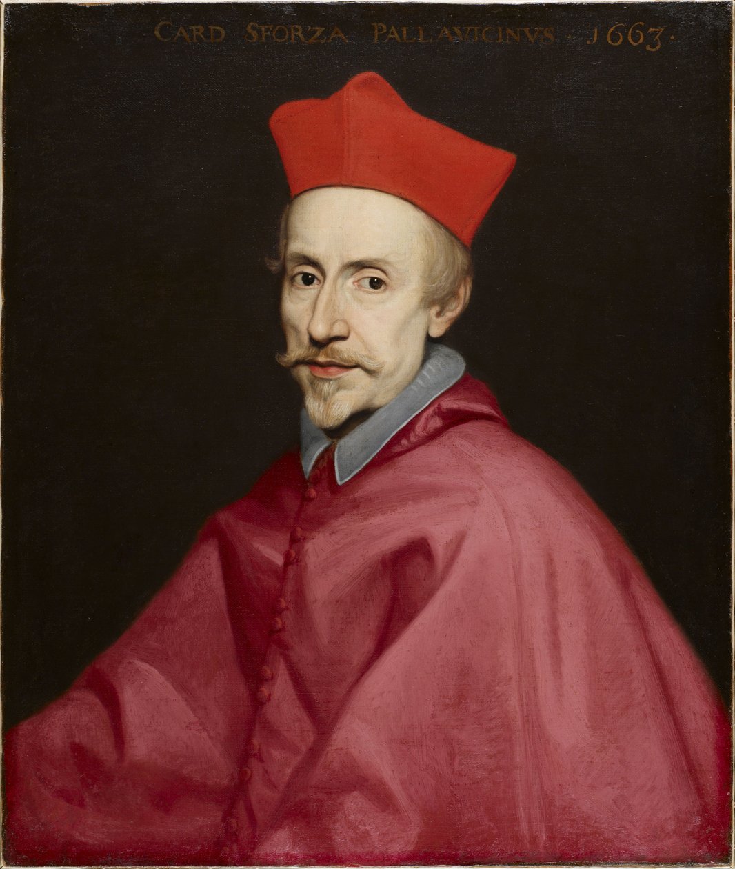 Portrét Pietra, kardinála Sforzy Pallavicina (1607-1667) od Unbekannt Unbekannt