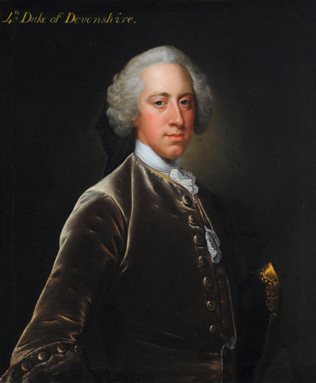 Portrét Williama Cavendishe (1720–1764) od Unbekannt Unbekannt