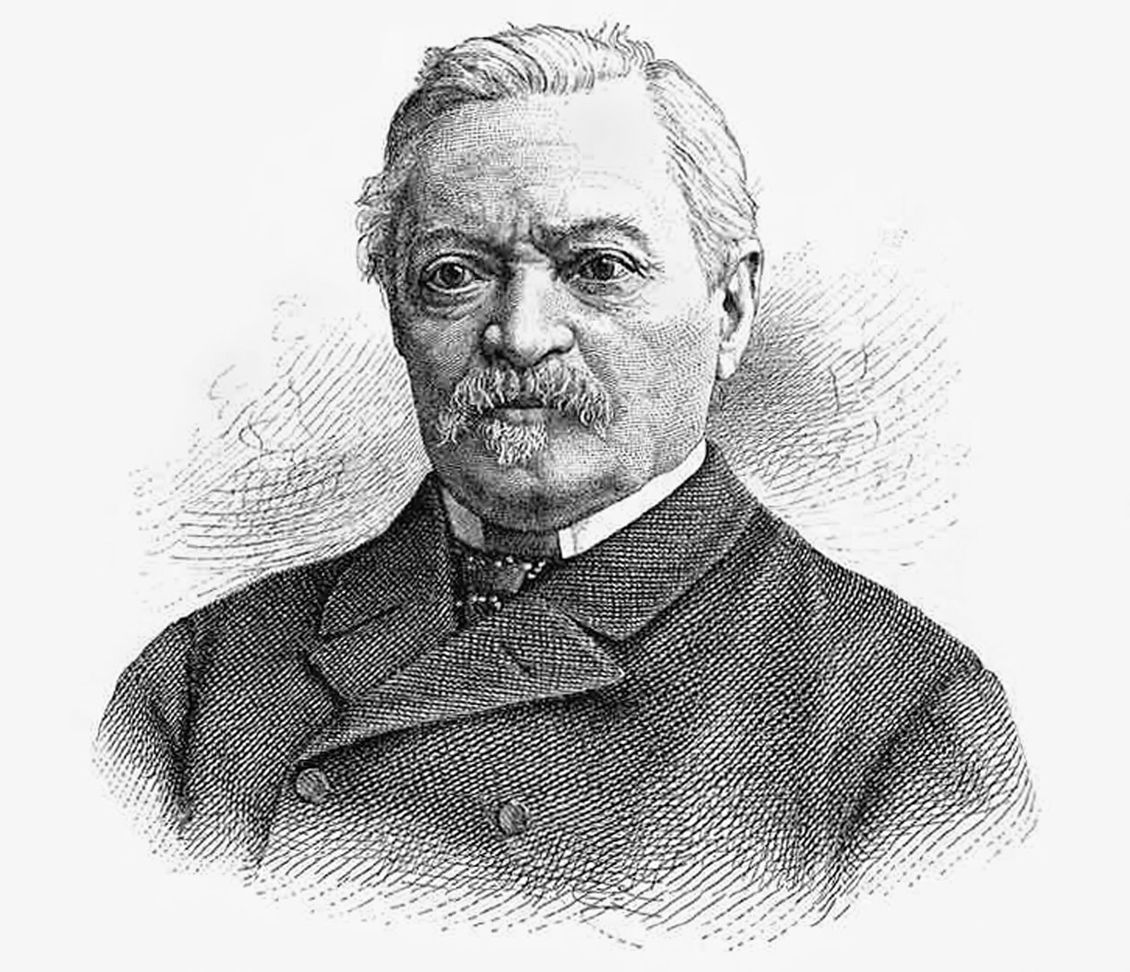 Portrét Arnolda Otto Aepliho (1816-1897), státník Gallen od Unbekannt Unbekannt