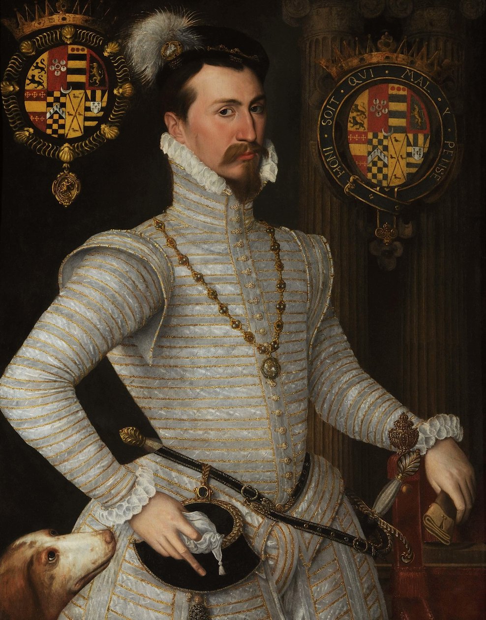 Robert Dudley, hrabě z Leicesteru od Unbekannt Unbekannt