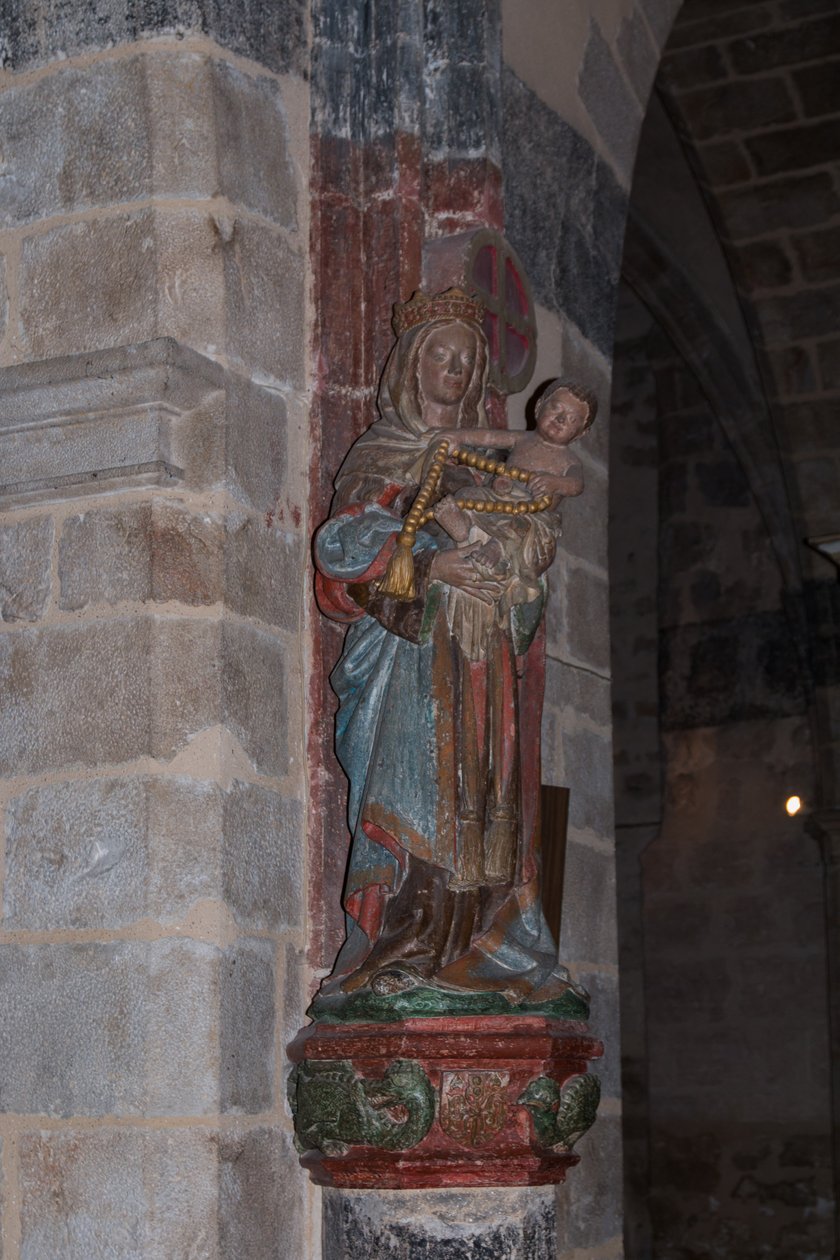 Panna s dítětem od Unbekannt Unbekannt