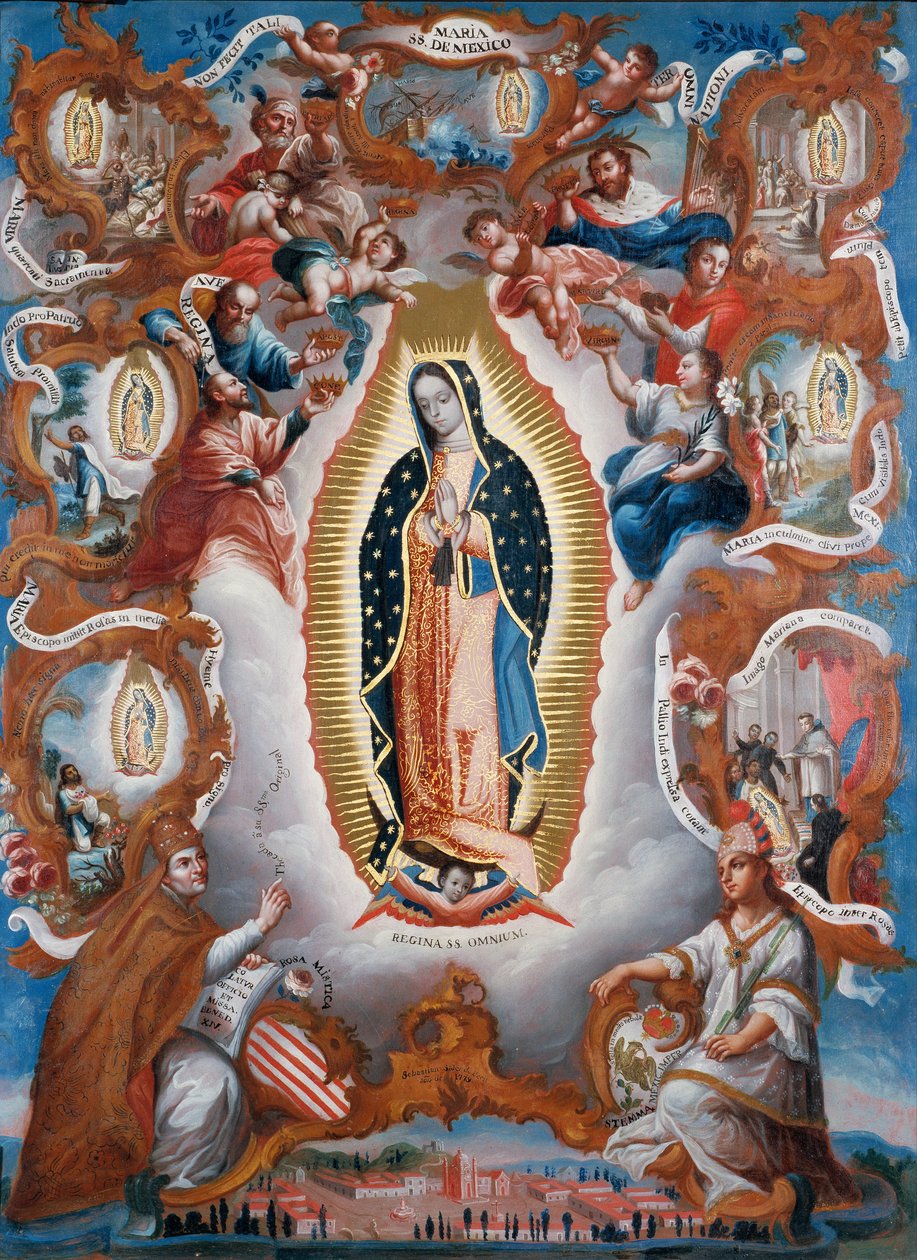 Panna z Guadalupe od Unbekannt Unbekannt
