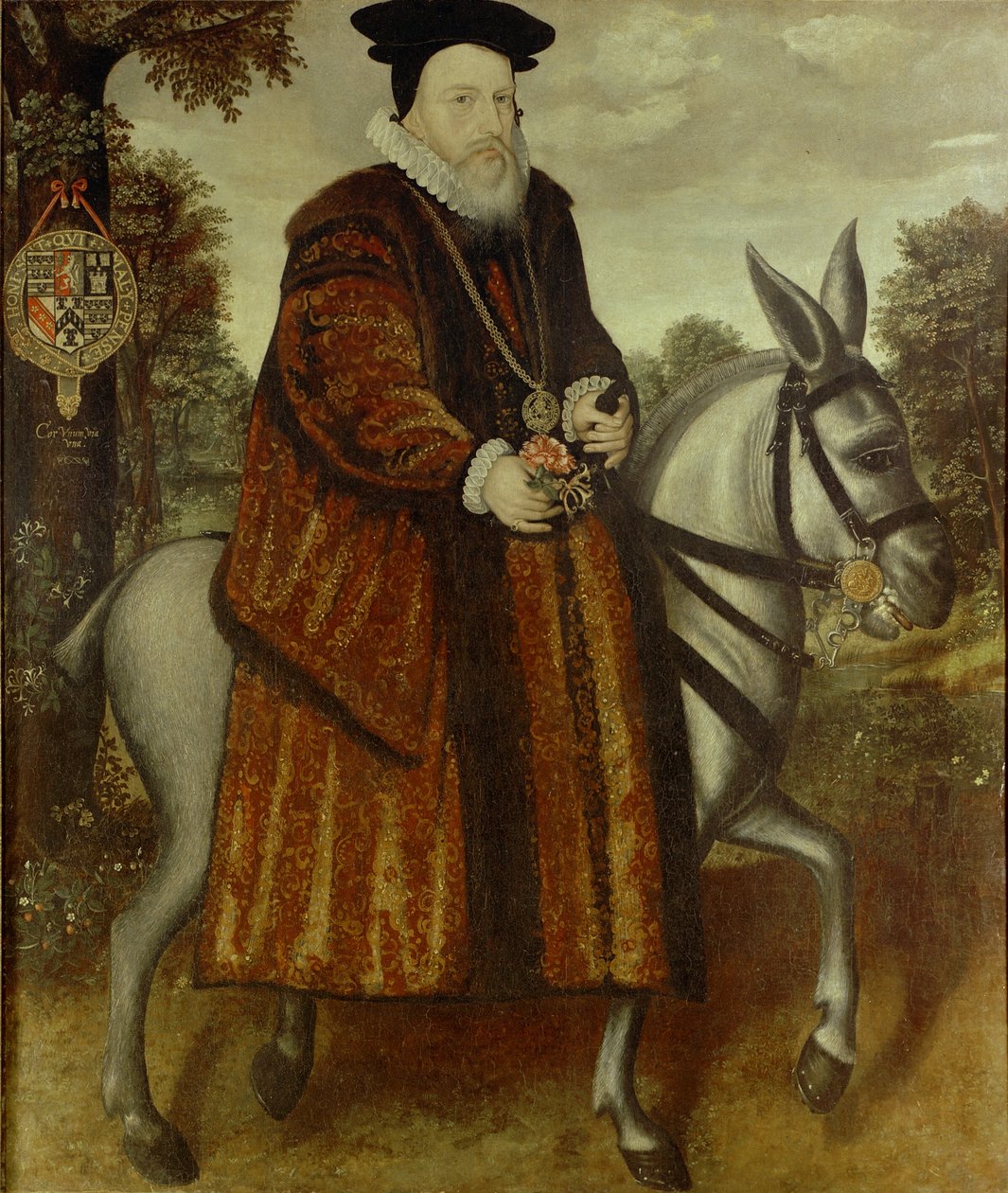 William Cecil, 1. baron Burghley, lord vysoký pokladník Anglie 