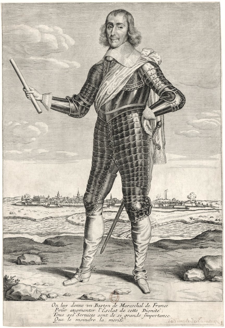 Abraham de Fabert (1599–1662), maršál Francie od Unbekannt Unbekannt
