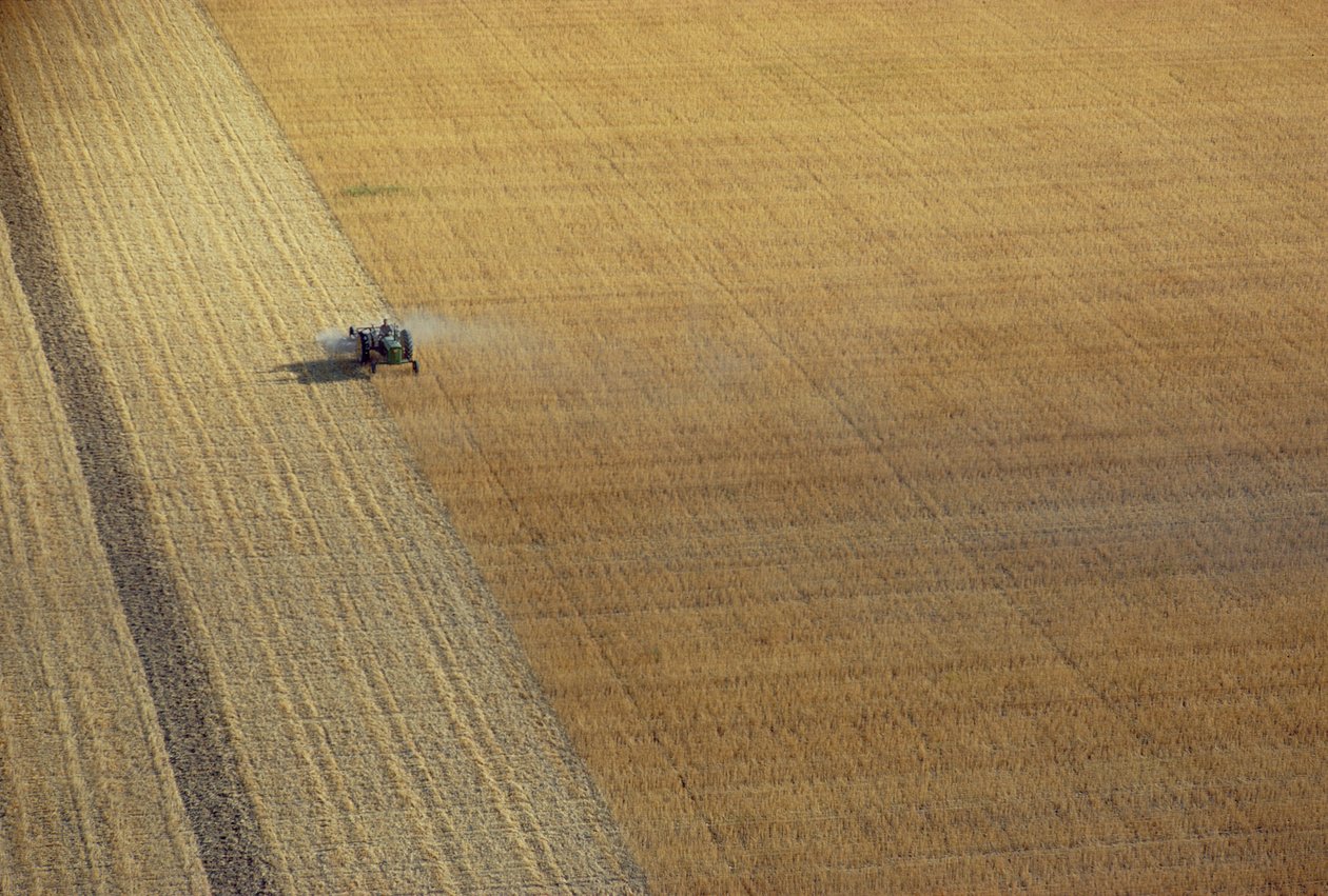 Traktorová sklizeň od Unbekannt Unbekannt