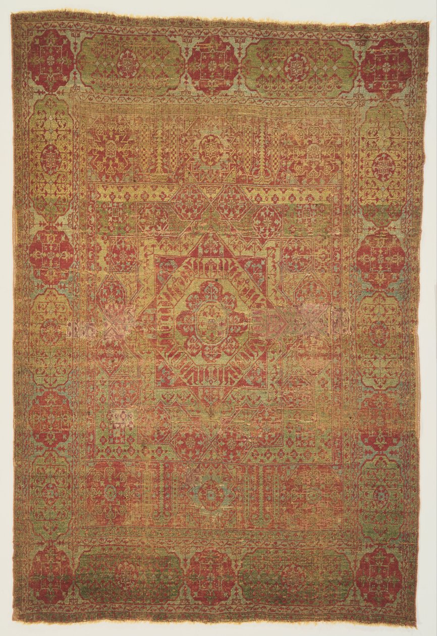 Umělec, výrobce neznámý, egyptský - koberec Mamluk od Unbekannt Unbekannt