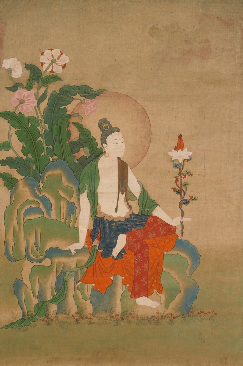 Avalokiteshvara, jeden z osmi velkých bódhisattvů od Unbekannt Unbekannt