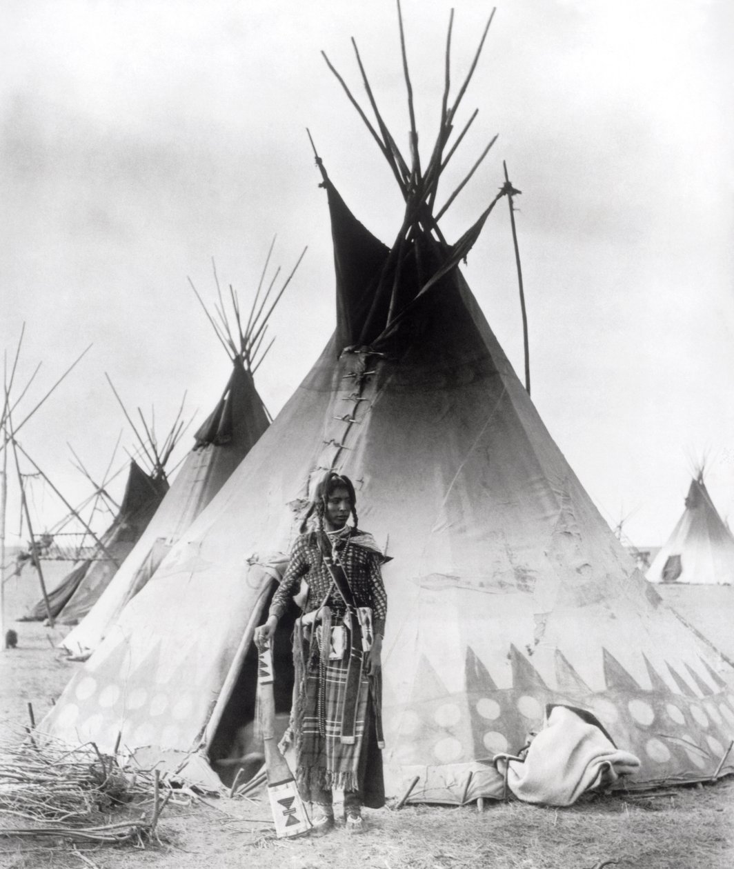 Blackfoot Brave, poblíž Calgary, Alberta, 1889 od Unbekannt Unbekannt