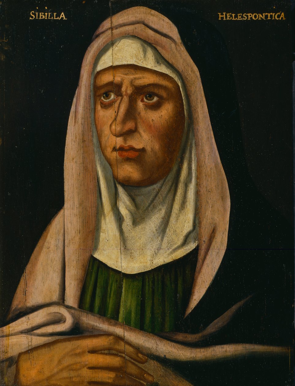 Britská škola - Hellespontic Sibyl od Unbekannt Unbekannt