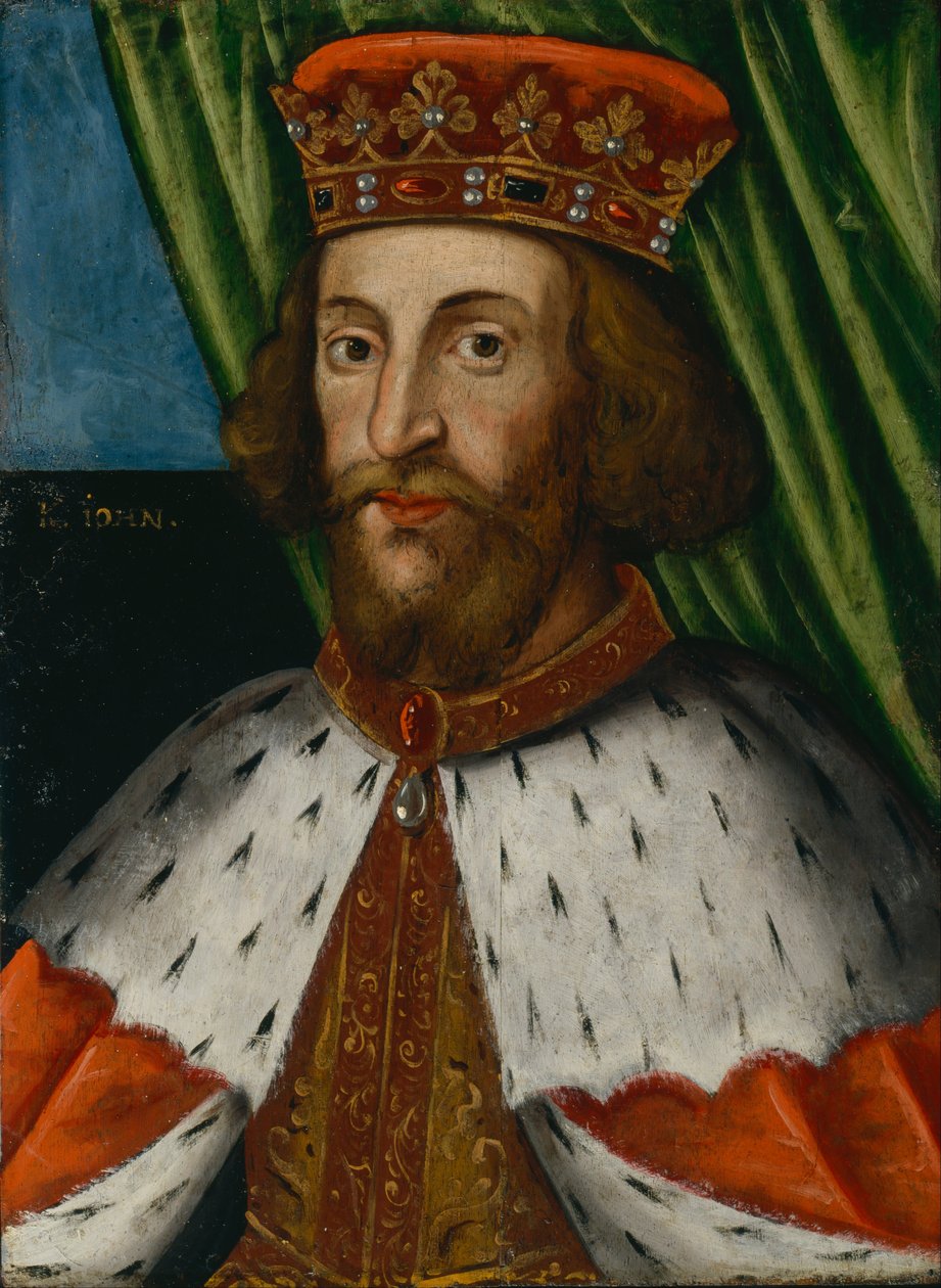 Britská škola - King John od Unbekannt Unbekannt