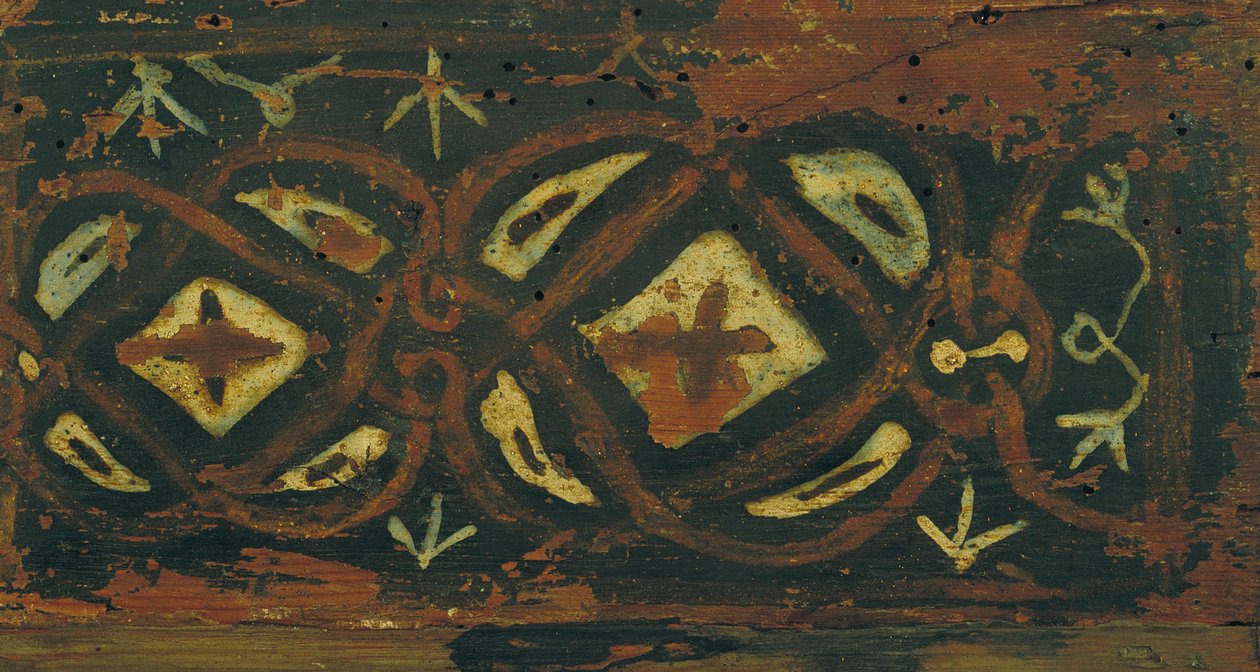 Stropní panel s geometrickými motivy (591637) od Unbekannt Unbekannt